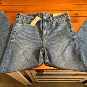 American Eagle AE Next Level Stretch High Waisted Jegging Size 10 X-Short NWT’s